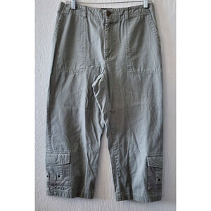 La Cabana Women's size 8 Ankle Casual Pants Light Green